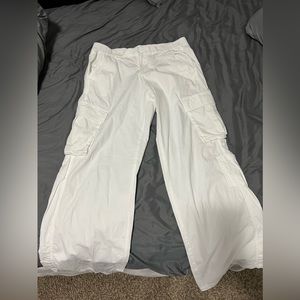 H&M White cargo pants